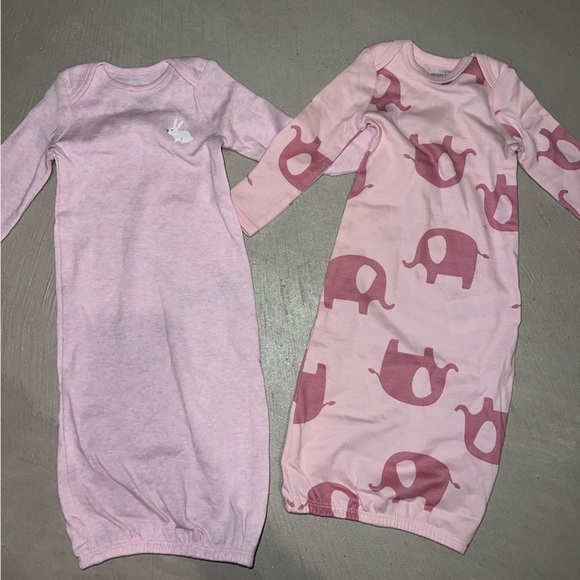 Simple Joys by Carter's Baby Girls' Cotton Sleeper Gown - Picture 1 of 3